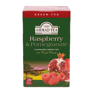 raspberrry and pomegranate