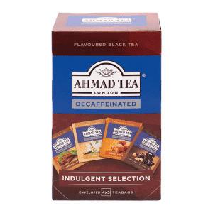 AHMAD TEA – Decaffeinated Indulgent Selection Flavoured Black Tea