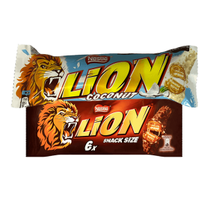 Nestlé Lion Coconut Chocolate & Nestlé Lion Snack Size